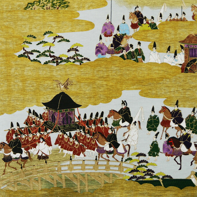 楽天市場 日本土産 和風インテリア 友禅和紙タペストリー 平安絵巻 国産品 雛人形 五月人形 鯉のぼりの久宝堂