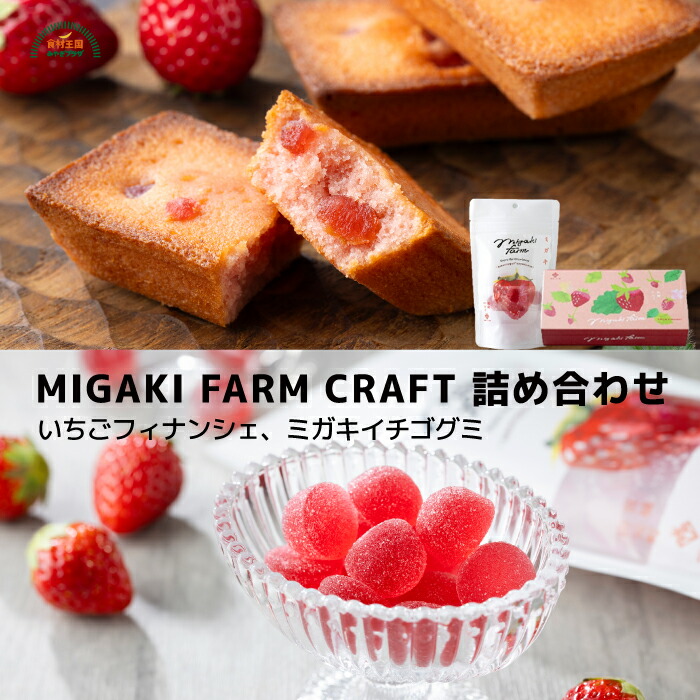楽天市場】ミガキファームクラフトセット いちごフィナンシェ 4個入
