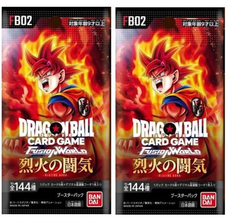 楽天市場】烈火の闘気 FB02 ドラゴンボールスーパーカードゲーム 