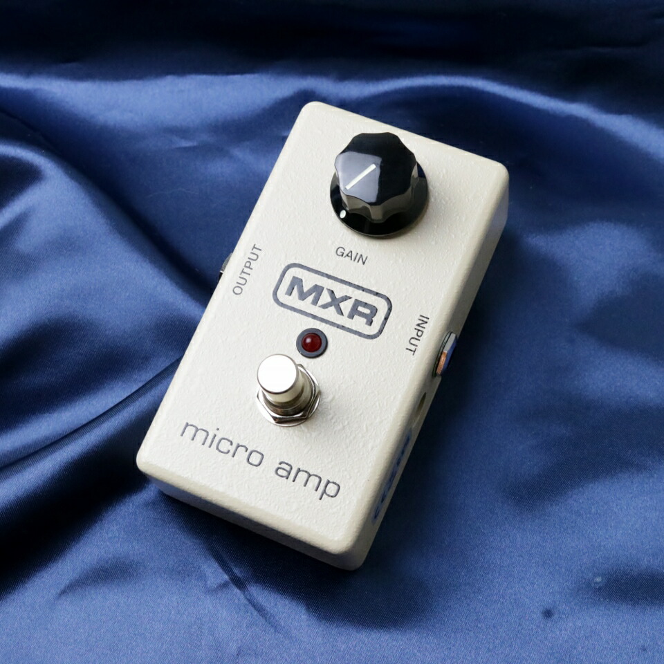 MXR Micro Amp M133 ブースター 元箱付属品付き美品動作確認済み 定番】MXR / M133 Microampの特徴と使い方などをレビュー