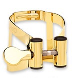Vandoren バンドレン M/O エムオー テナーサックス リガチャー 24K ゴールド LC58GP プラスティックキャップ付｜宮地楽器 ららぽーと立川立飛店