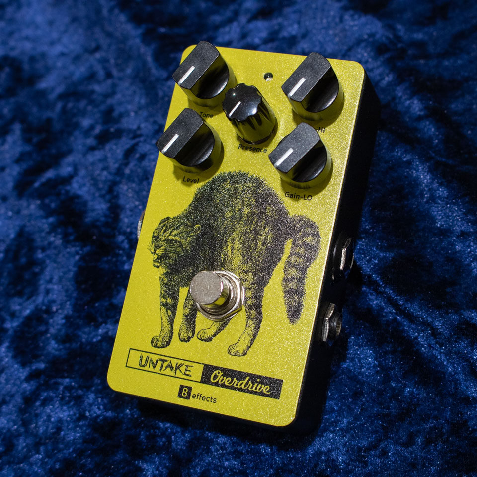 UNTAKE GUITARS/"UNTAKE OVERDRIVE" by No.8 effects｜宮地楽器 ららぽーと立川立飛店