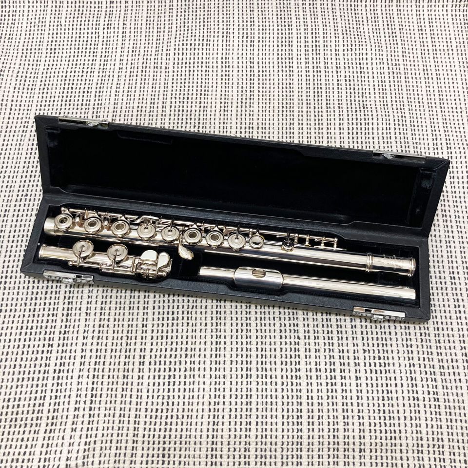 楽天市場】サンキョウ フルート シルバーソニック(管体銀製) H足