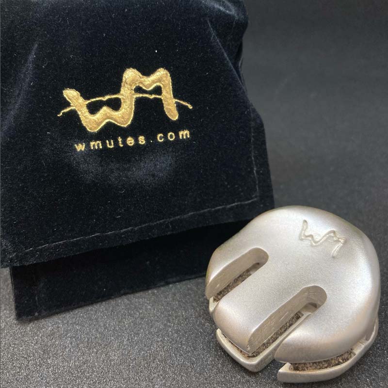 Wmute Practice（ダブルミュート プラクティス）ヴァイオリン／ヴィオラ用 シルバー【メール便対応商品】【レッスングッズ】