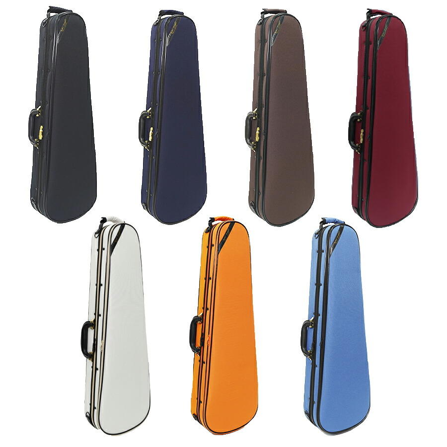 Very light Violin case超軽量ヴァイオリンケースほぼ未使用 2tone_3colors.jpg