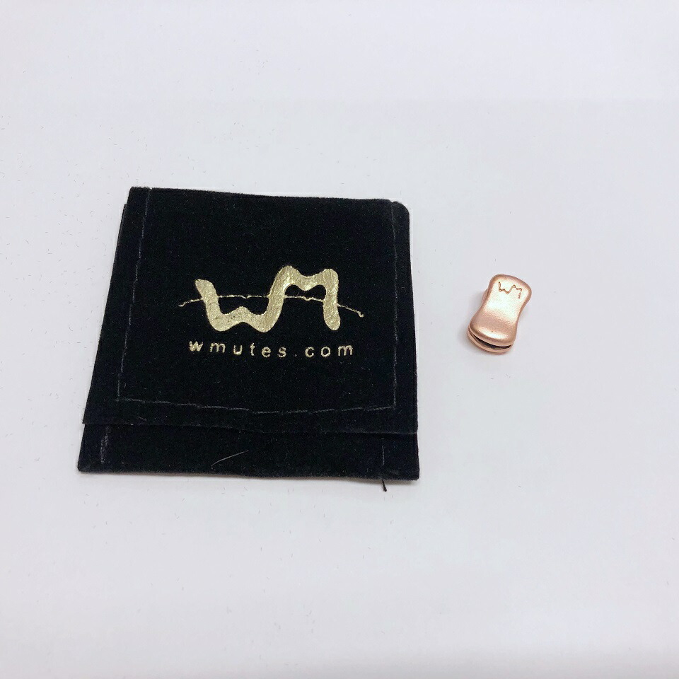 Wmute Concert(ダブルミュート コンサート)ヴァイオリン用 ピンクゴールド(ヴェルメイユ)/マットフィニッシュ