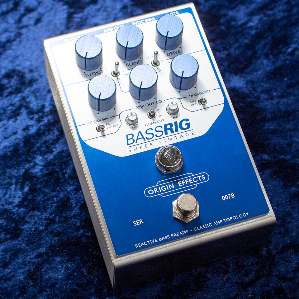 信用 ORIGIN EFFECTS BassRIG Super Vintage californiabonsai.com