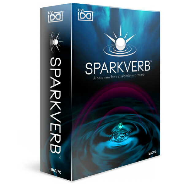 UVI/SparkVerb【オンライン納品】|宮地楽器 ミュージックオンライン