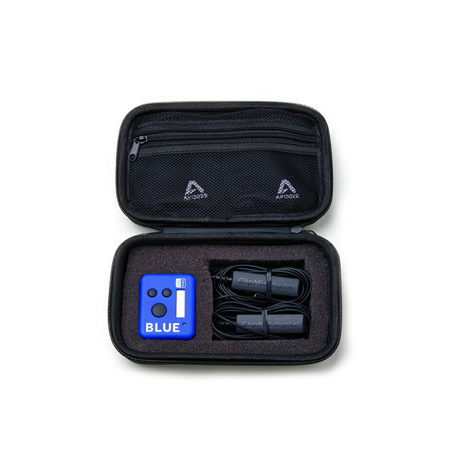 APOGEE/CLIPMIC DIGITAL 2 x 2本 + UltraSync BLUE wireless time code sync 46,200円
