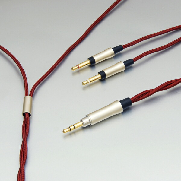 onso/hpct_03 ヘッドホンケーブル 3.5mmステレオ-3.5mmモノx2 1.2m【HPCT_03_UB33_120】