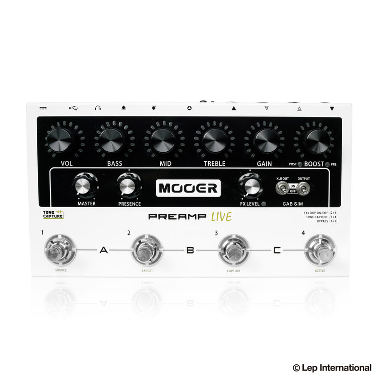 MOOER/Preamp Live【お取り寄せ商品】|宮地楽器 ミュージックオンライン