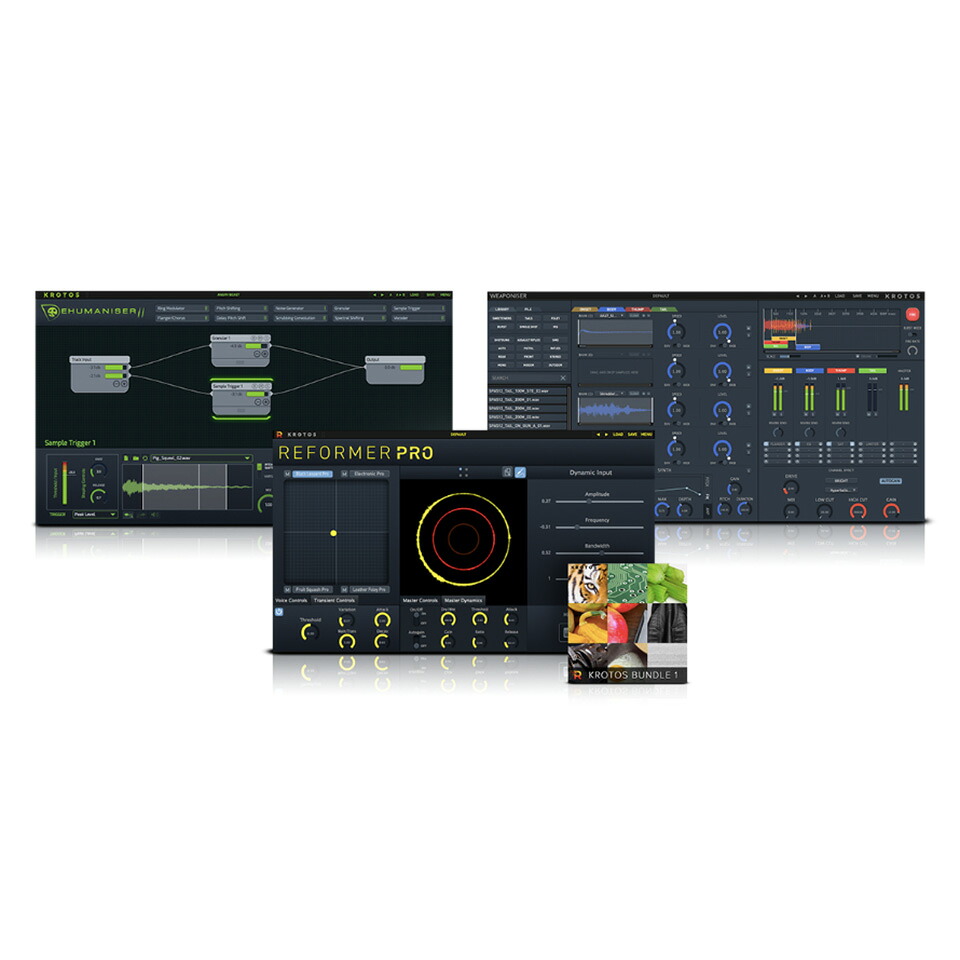 KROTOS/Sound Design Bundle【～06/08 継続期間押さえる特価社会的運動】【オンライン納品】【店卸し資産あり】