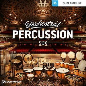 TOONTRACK/SDX - ORCHESTRAL PERCUSSION【オンライン納品】【店卸し資産あり】