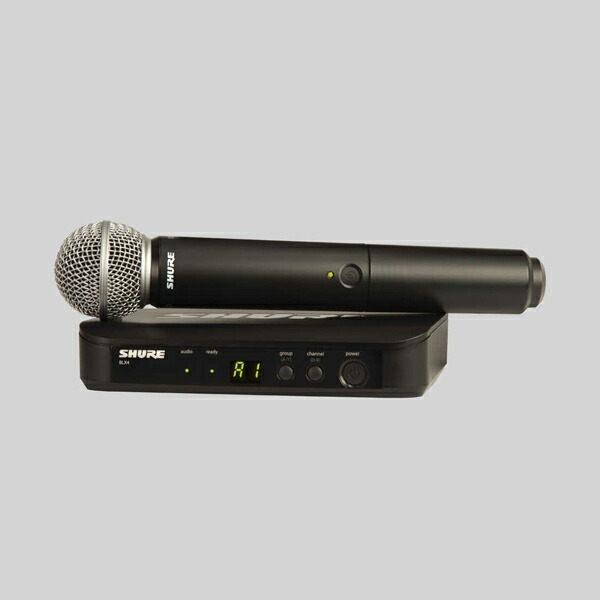 動作確認済　SHURE BLX288J/SM58-JBワイヤレスマイクセット Shure BLX288/SM58 ワイヤレスマイク・セット BLX288J/SM58-JB