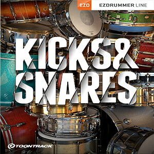 TOONTRACK/EZX - KICKS ＆ SNARES【オンライン納品】【店卸し資産あり】