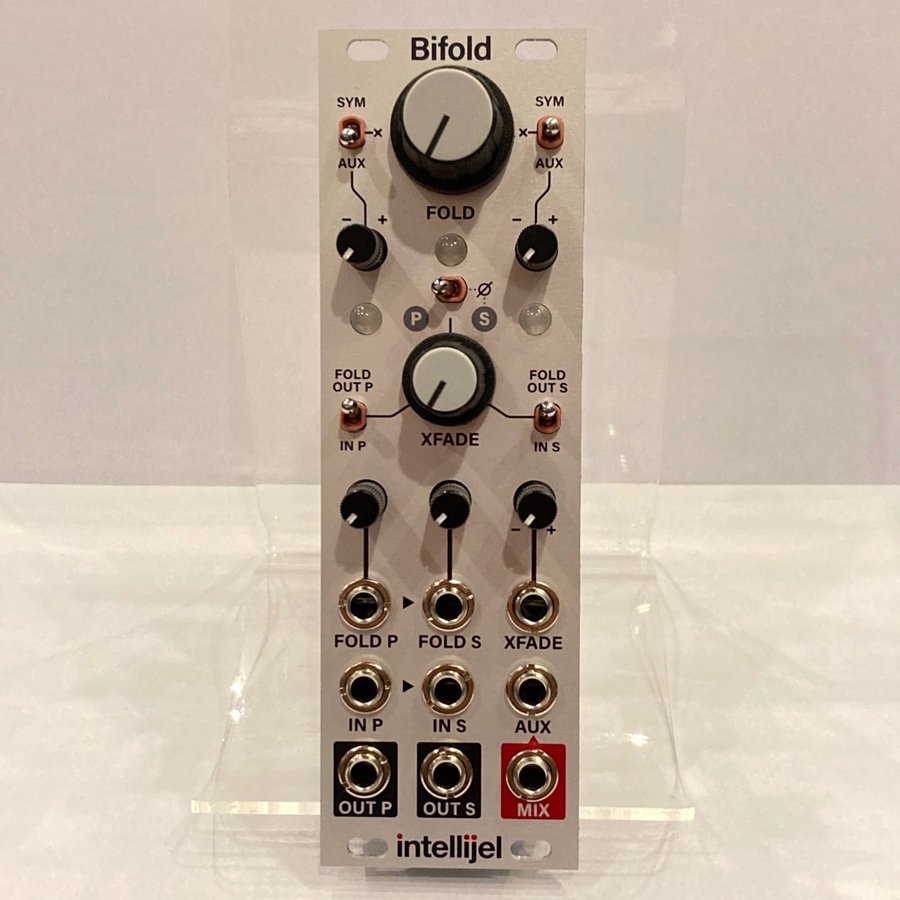 在庫あり 2種類のフォールド回路をクロスフェードできるウェーブフォルダーモジュール 宮地楽器 ミュージックオンライン Intellijel Bifold 在庫あり 2種類のフォールド回路をクロスフェードできるウェーブフォルダーモジュール 宮地楽器 ミュージックオンライン Intellijel Bifold