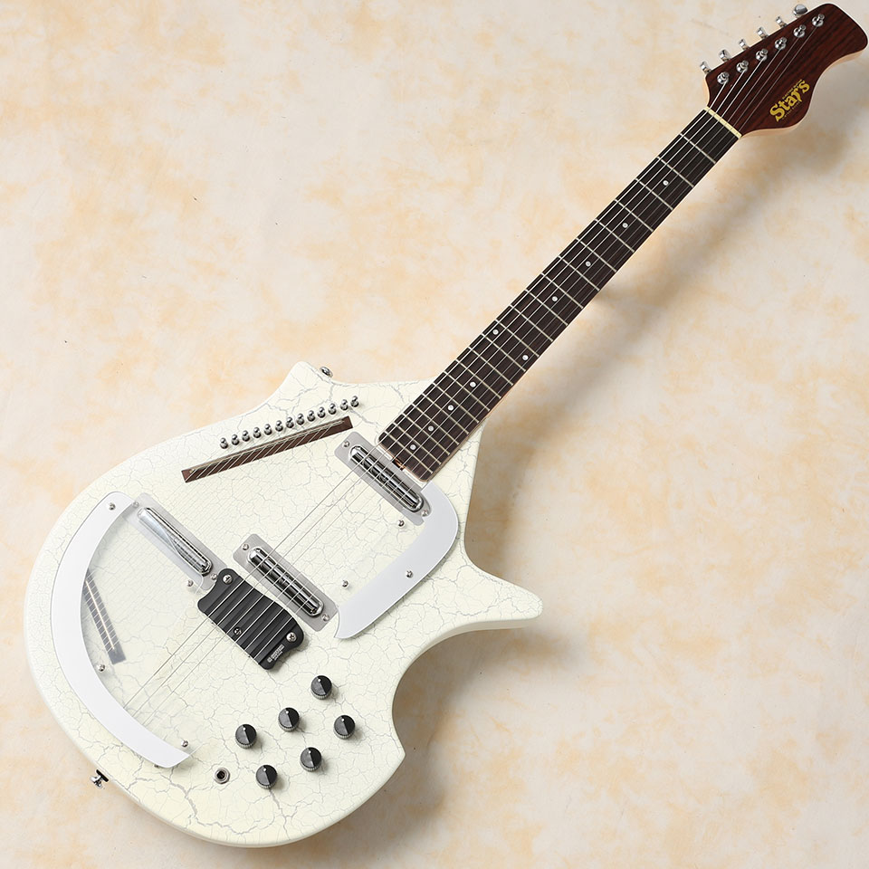 楽天市場】STARS/Guitar Sitar (White) エレクトリック ギター