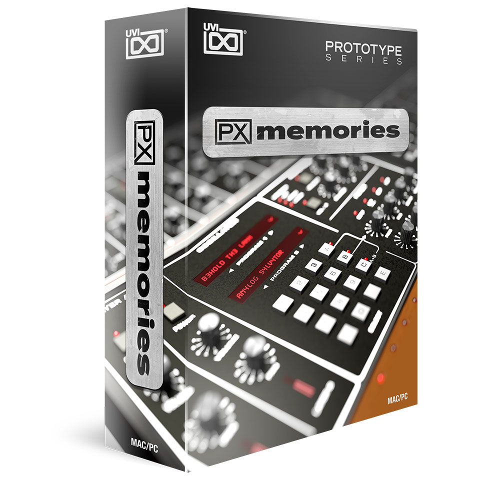 UVI/PX Memories【オンライン納品】|宮地楽器 ミュージックオンライン