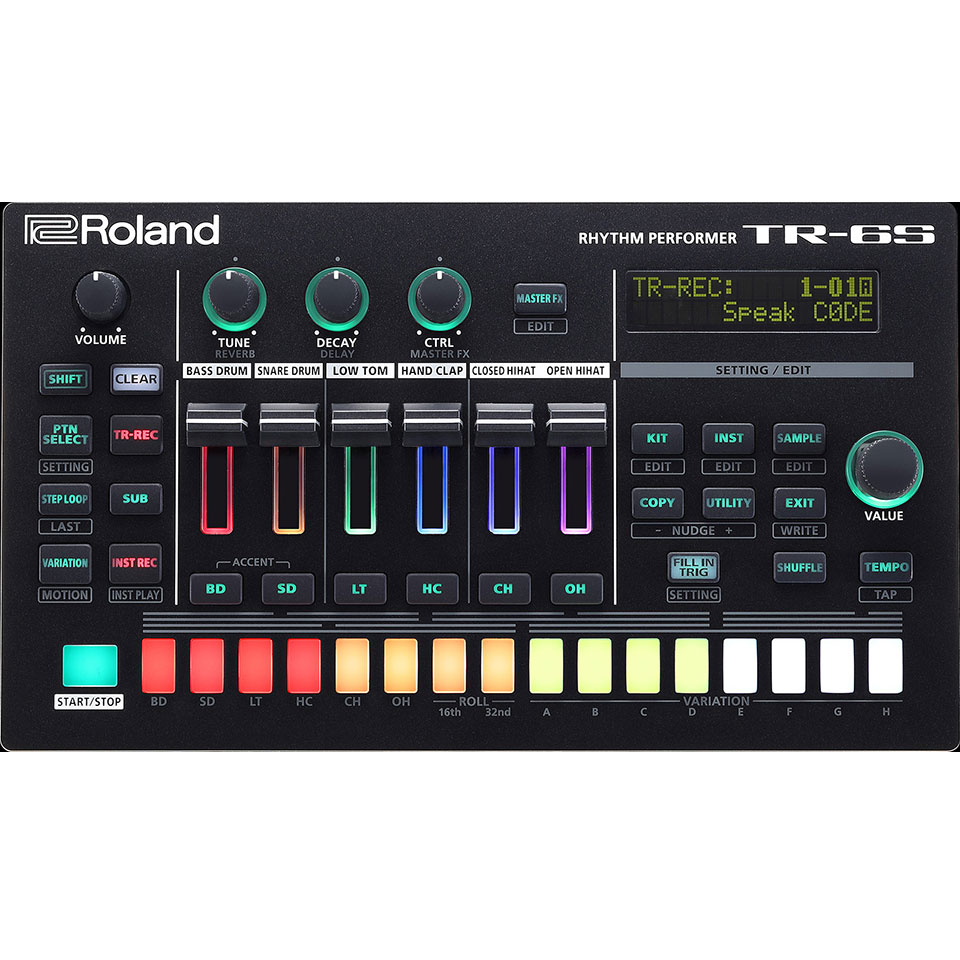 Roland/TR-6S RHYTHM PERFORMER｜宮地楽器　ミュージックオンライン