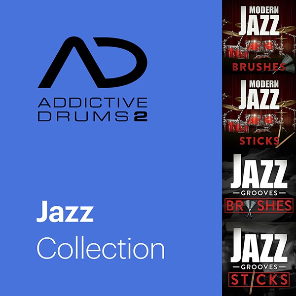 xln audio/Addictive Drums 2: Jazz Collection【オンライン納品】｜宮地楽器　ミュージックオンライン