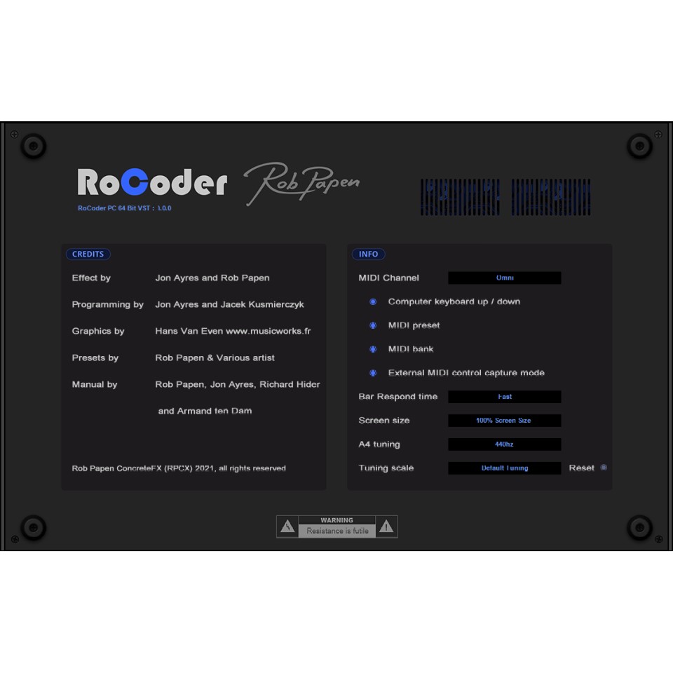 市場 ROB ：宮地楽器 RoCoder オンライン納品 PAPEN