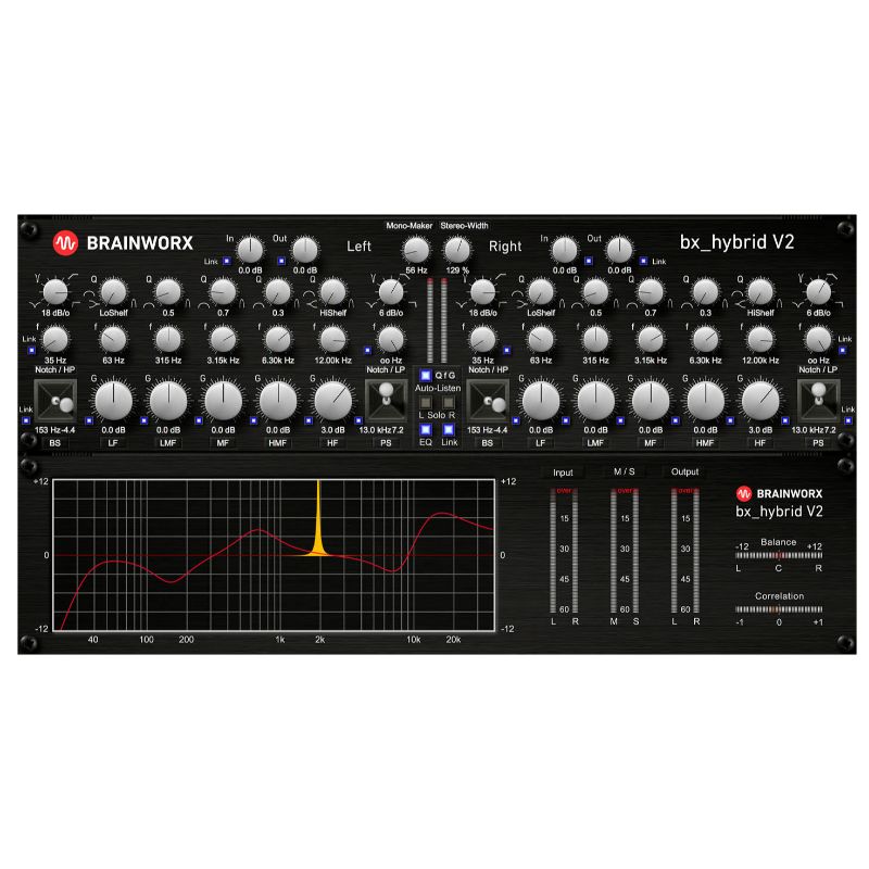 Plugin Alliance/Brainworx bx_hybrid V2【オンライン納品】【在庫あり】