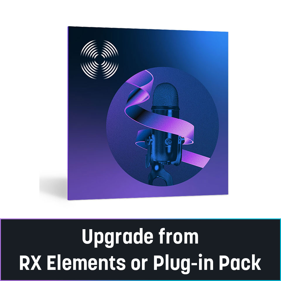 iZotope RX 10 Standard from Upgrade Plugin Pack Elements