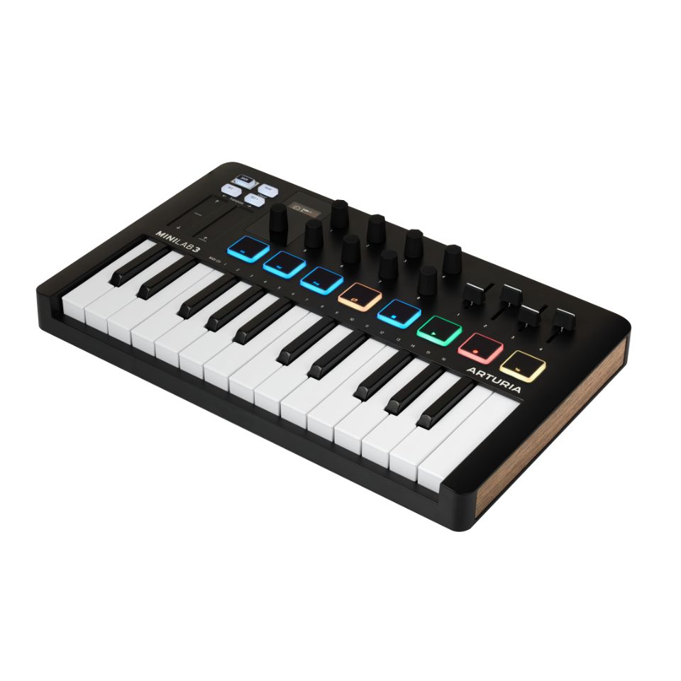 新品・未使用　ARTURIA MINILAB MK2 キーボード Amazon | ARTURIA MiniLab MkII (Deep Black) 限定カラー MIDI