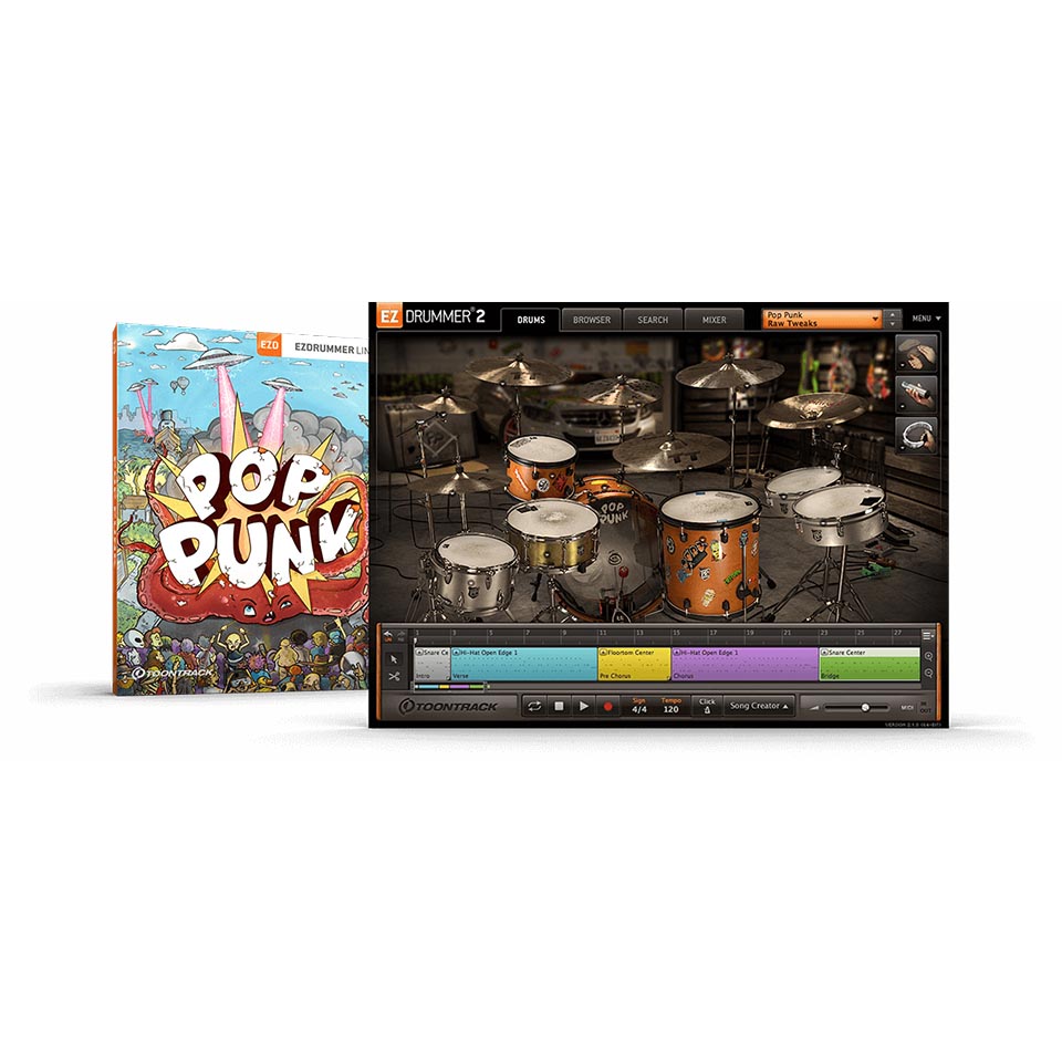 TOONTRACK/EZX - POP PUNK【オンライン納品】【店卸し資産あり】