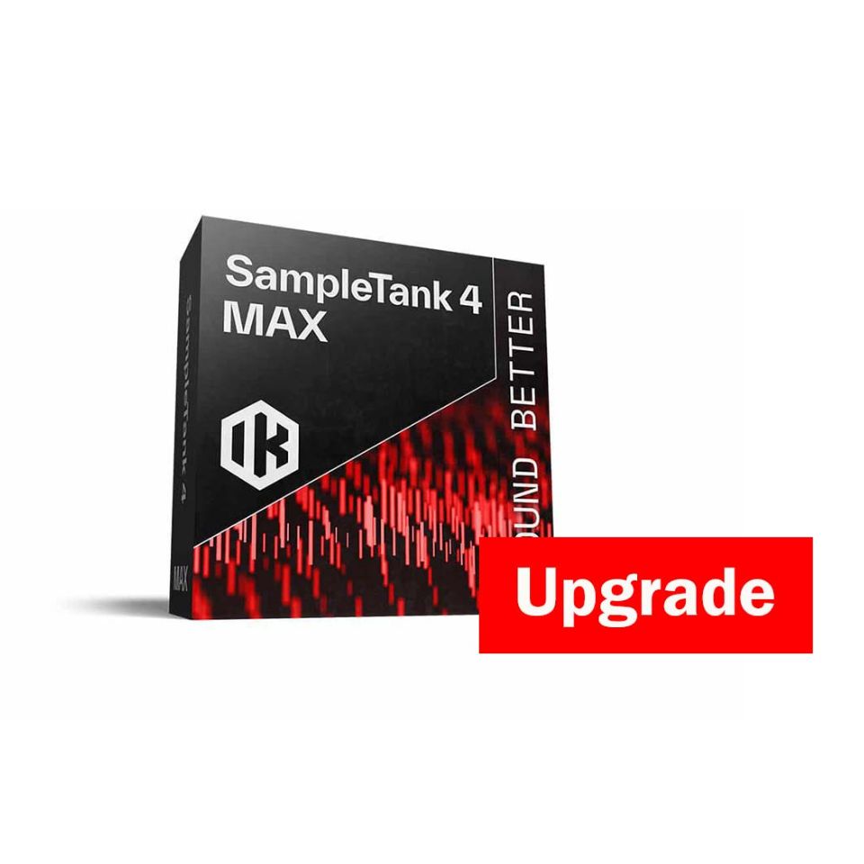 IK Multimedia/SampleTank 4 MAX (2025) Upgrade ダウンロード版【オンライン納品】 パソコン・周辺機器-PCソフト-音楽制作