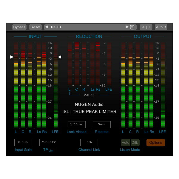 NuGen Audio/ISL 2 | True Peak Limiter【オンライン納品】 音楽制作-パソコン・周辺機器