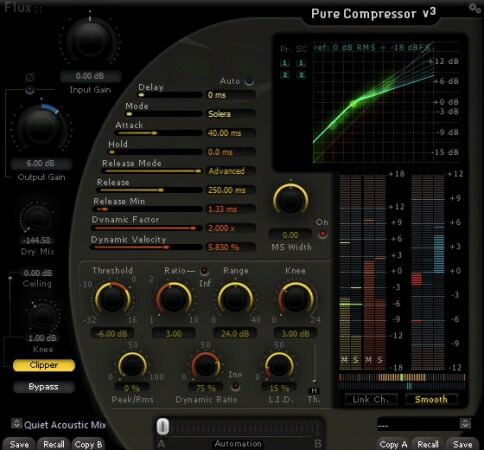 Flux::/Pure Compressor v3【オンライン納品】|宮地楽器 ミュージックオンライン