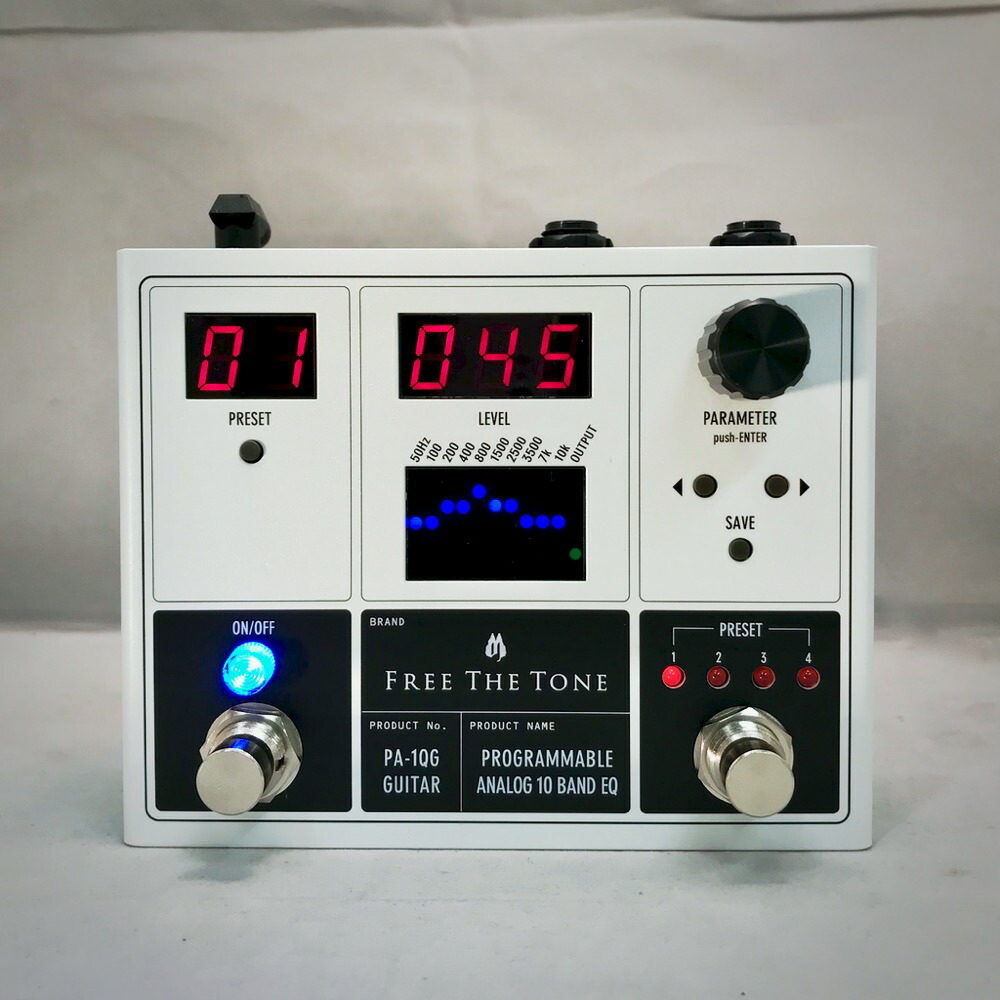 楽天市場】FREE THE TONE / PA-1QG ギター用 PROGRAMMABLEANALOG 10