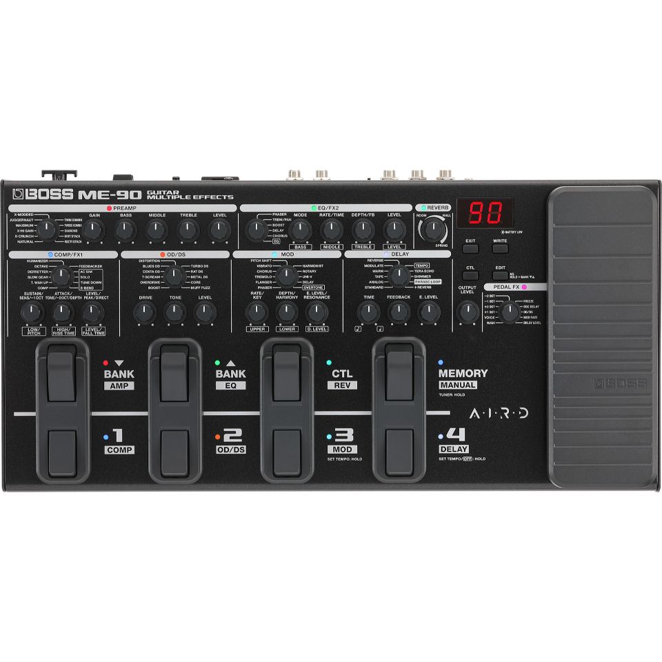 BOSS/ME-90 GUITAR MULTIPLE EFFECTS【お取り寄せ商品】｜宮地楽器　ミュージックオンライン