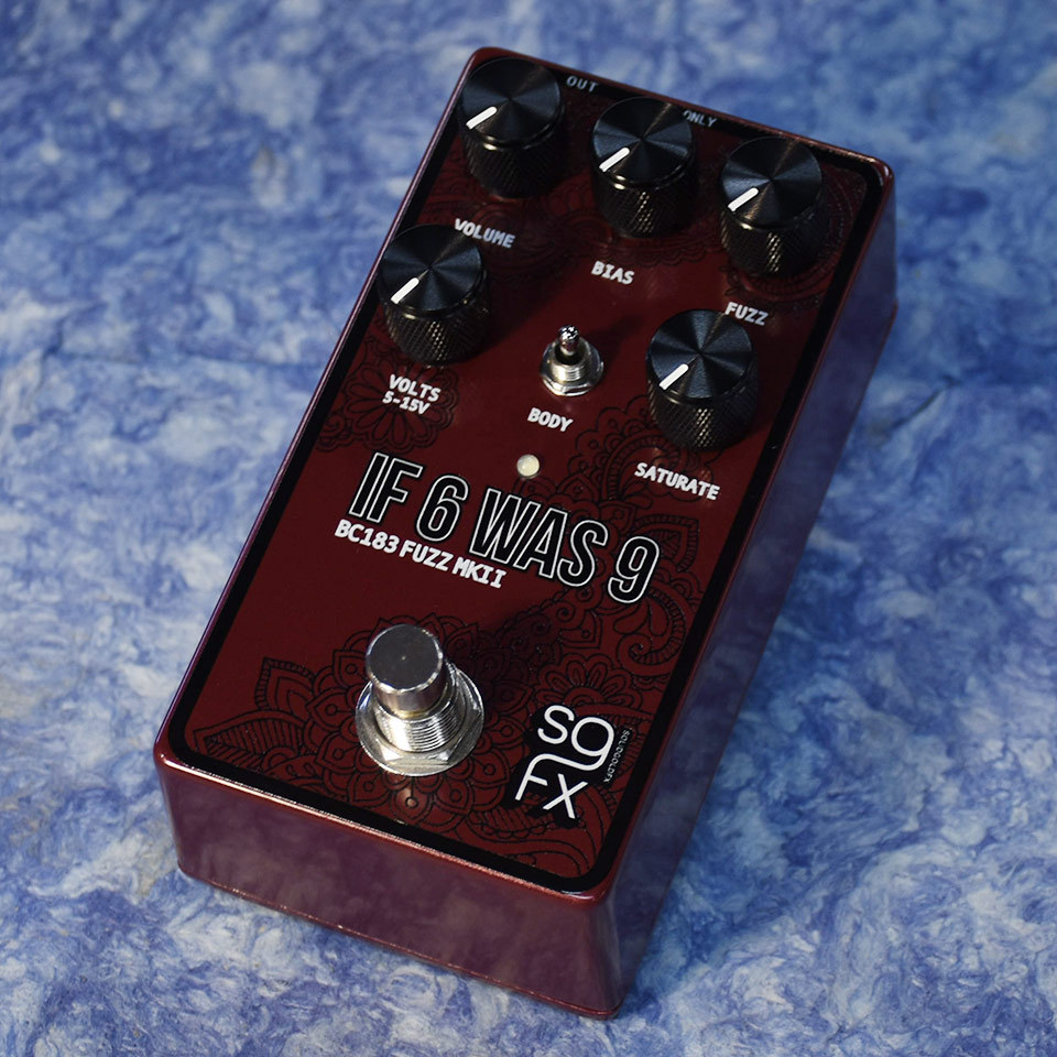 楽天市場】SolidGoldFX IF 6 WAS 9 -BC183 MKII Fuzz-新品 シリコン
