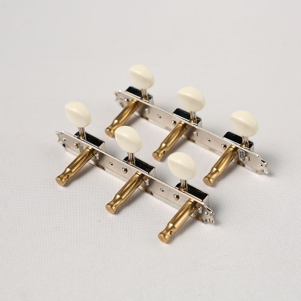 Birdland 3連ペグ プラスチックノブ ブラスシャフト メッキなし 119 04 008 在庫あり ブランド品専門の