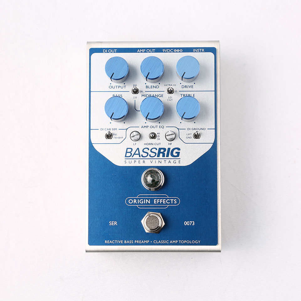 エフェクター画像 Origin Effects BassRIG Super Vintage