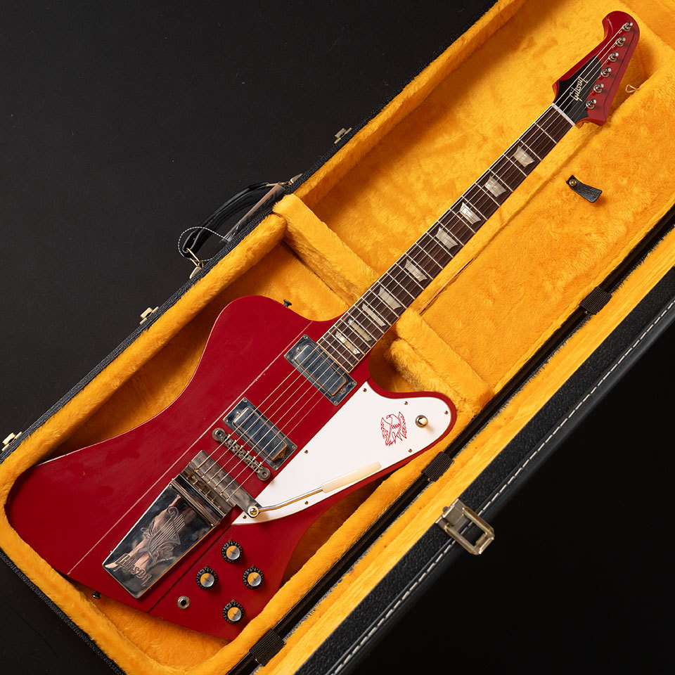 Gibson Custom Shop/Murphy Lab 1963 Firebird V With Maestro Vibrola Cardinal Red Light Aged【4.01kg】【新品特価 MGK】【在庫あり】|宮地楽器 ミュージックオンライン