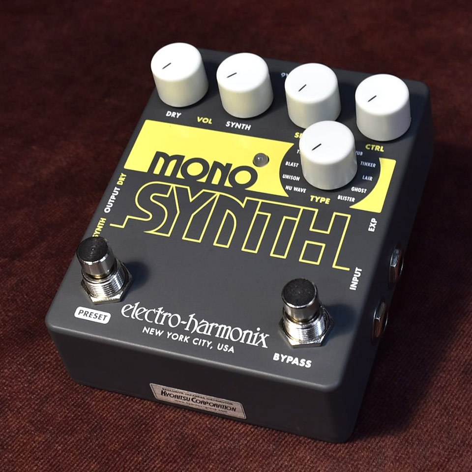 Electro-Harmonix/Mono Synth【新品特価 MGK】【在庫あり】｜宮地楽器　ミュージックオンライン