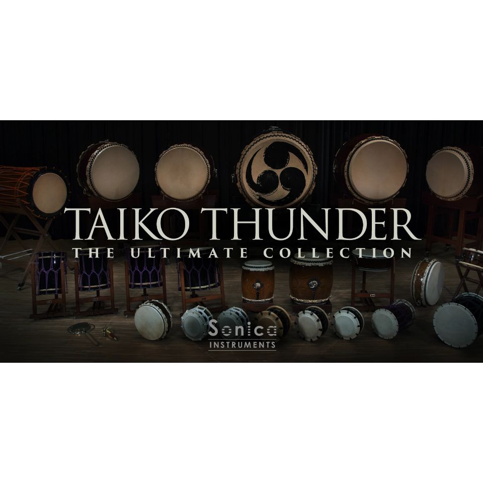 Sonica Instruments/TAIKO THUNDER: The Ultimate Collection【～04/20 期間限定特価キャンペーン】【オンライン納品】