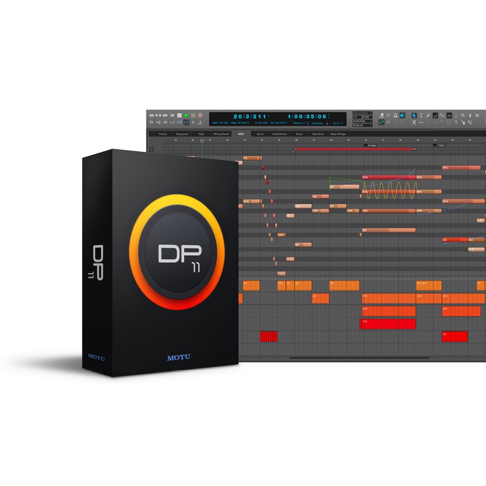 MOTU/Digital Performer 11【オンライン納品】|宮地楽器 ミュージックオンライン