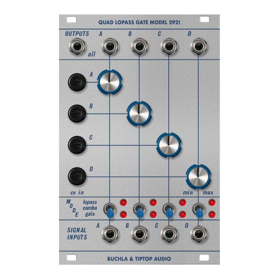 Tiptop Audio/Buchla 292t Quad Lopass Gate 37,895円