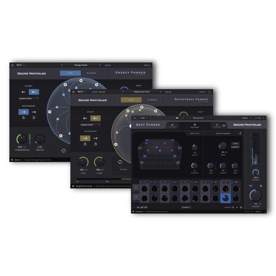 Sound Particles/Panner Collection II【～06/16 継続期間押さえる特価社会的運動】【オンライン納品】