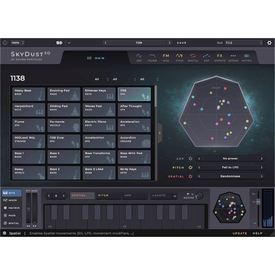 Sound Particles/SkyDust 3D【オンライン納品】 音楽制作-パソコン・周辺機器