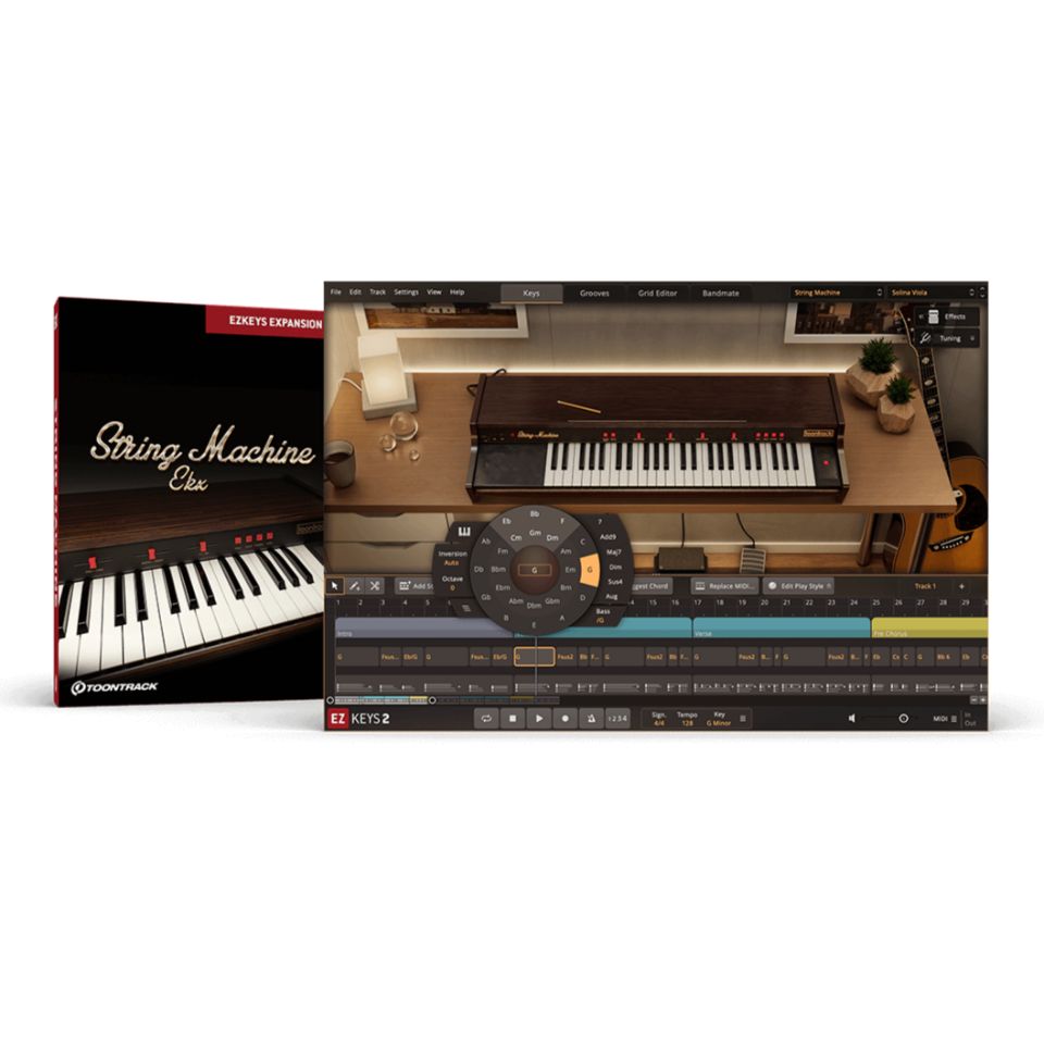 TOONTRACK/EKX - STRING MACHINE【EZ KEYSつづき物取りひろげる音源】【オンライン納品】【店卸し資産あり】
