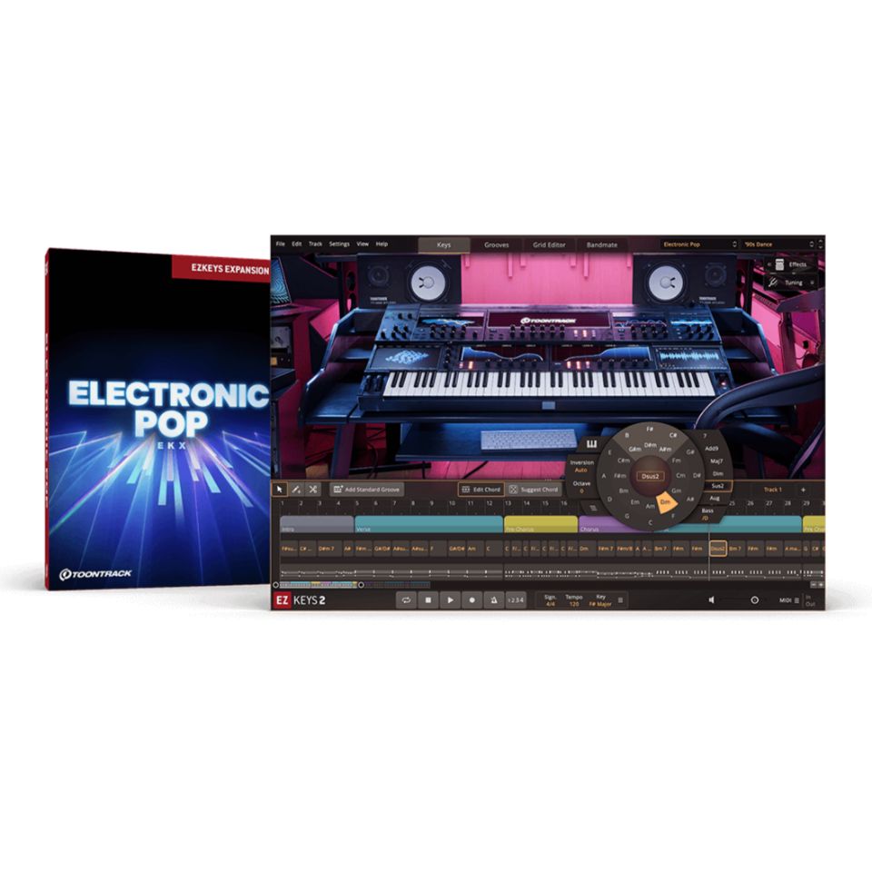 【楽天市場】TOONTRACK/EKX ELECTRONIC POP【EZ KEYSシリーズ拡張音源】【オンライン納品】【在庫あり】：宮地