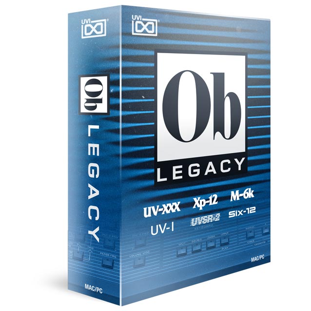 UVI/OB Legacy【オンライン納品】｜宮地楽器　ミュージックオンライン