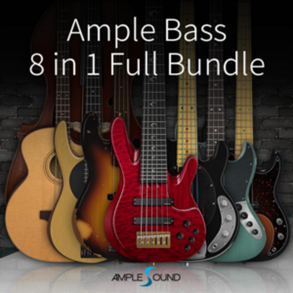 AMPLE SOUND/AMPLE BASS 8 インチ 1 FULL BUNDLE【オンライン納品】【店卸し資産あり】