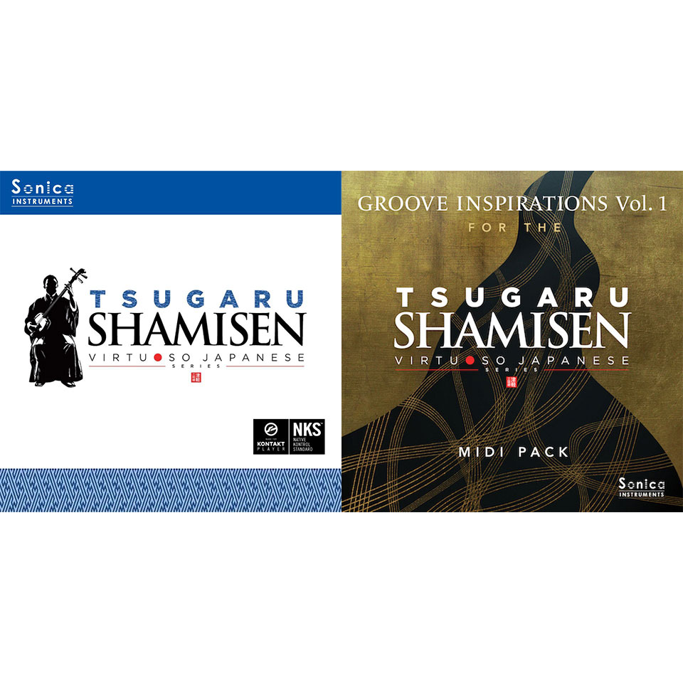 Sonica Instruments/TSUGARU SHAMISEN Groove Bundle Vol.1【ソフトウエア音源】【オンライン納品】【店卸し資産あり】 パソコン・周辺機器-音楽制作-PCソフト