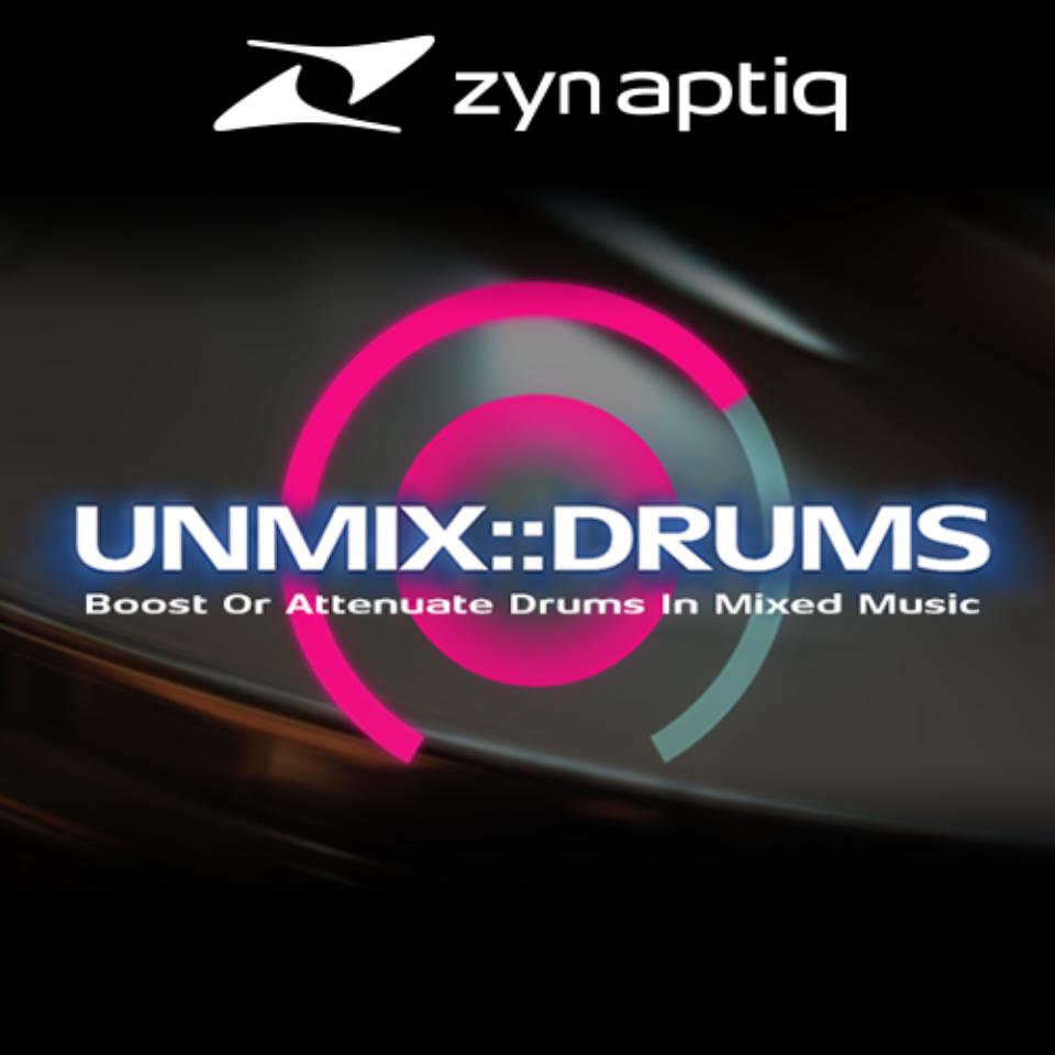 Zynaptiq/UNMIX DRUMS【オンライン納品】【在庫あり】｜宮地楽器　ミュージックオンライン